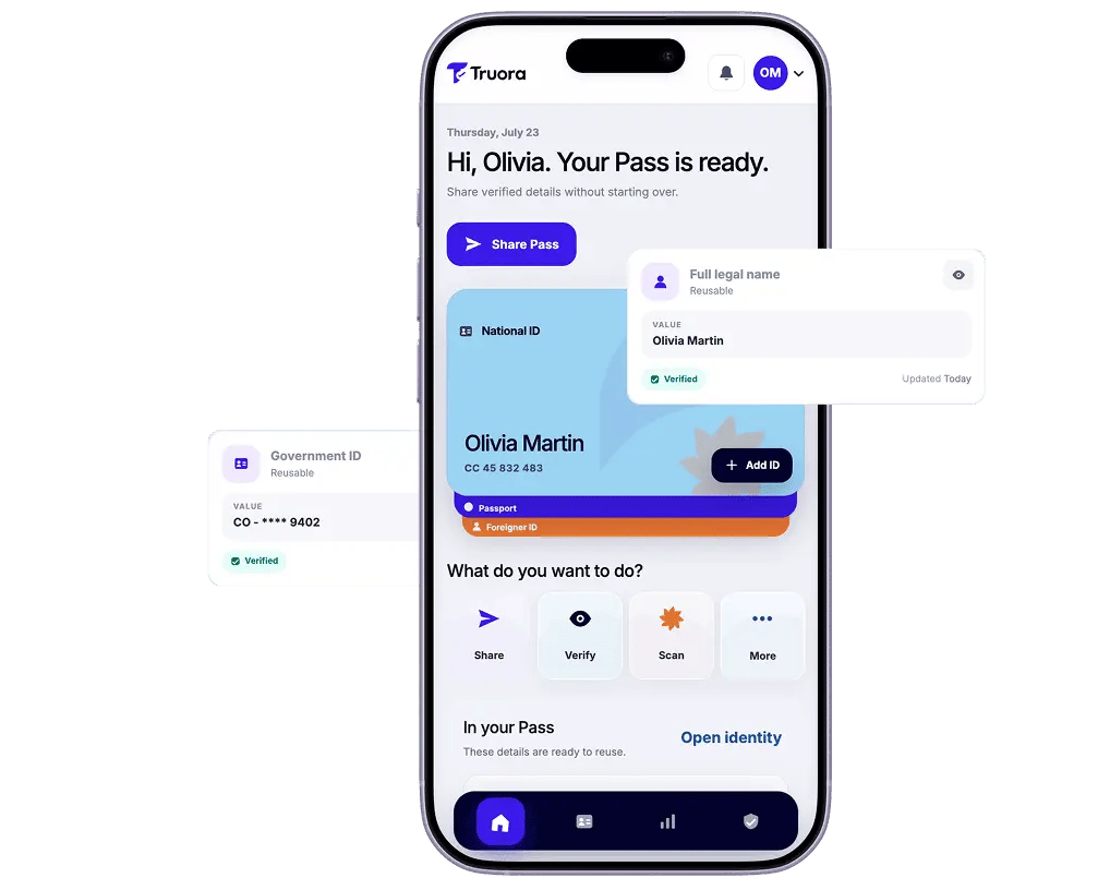 Truora Pass - La wallet de identidad digital de Truora