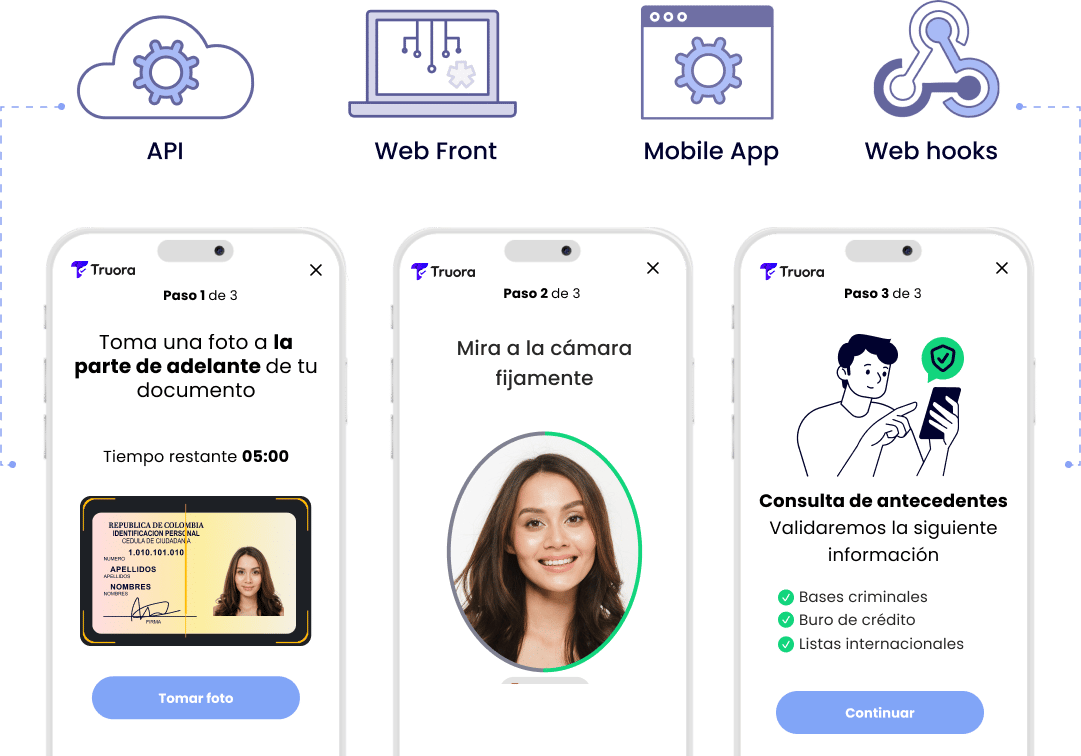 integra una experiencia de validacion eficiente y completa mobile